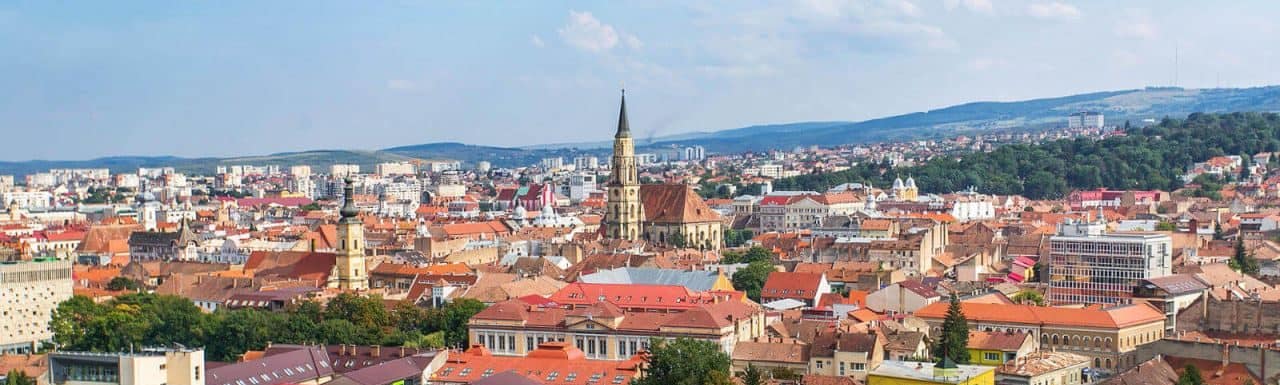 Panoramă Cluj-Napoca sediu ARCOMTRANS