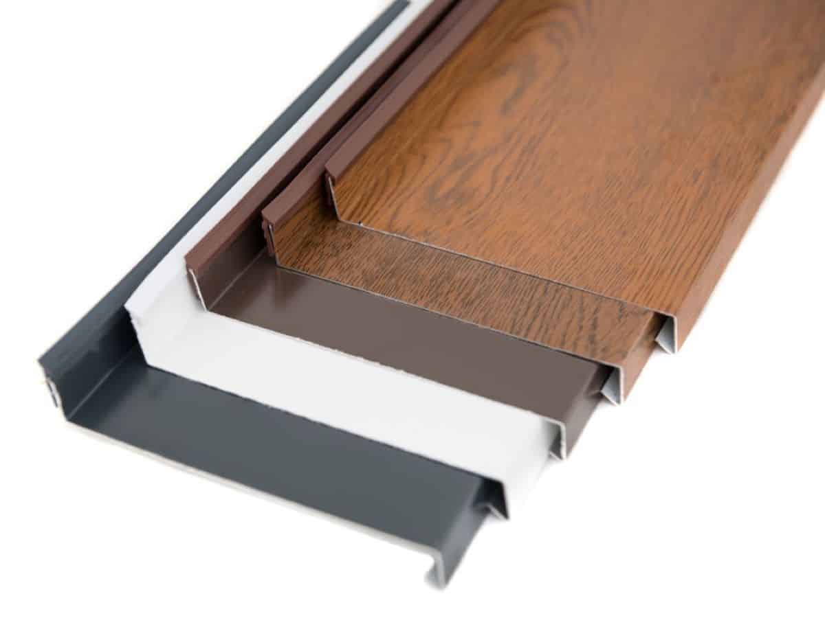 Nuanțe glafuri aluminiu grosime 1 mm ARCOMTRANS