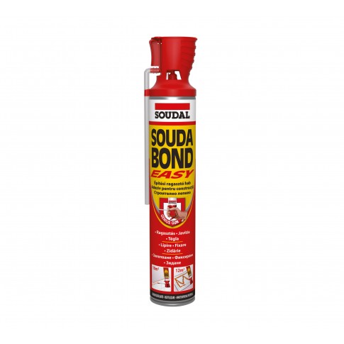 Adeziv poliuretanic Soudal pentru montaj glafuri aluminiu